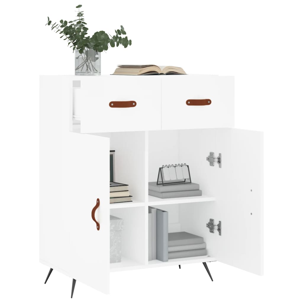 Sideboard Weiss 69,5x34x90 cm Holzwerkstoff
